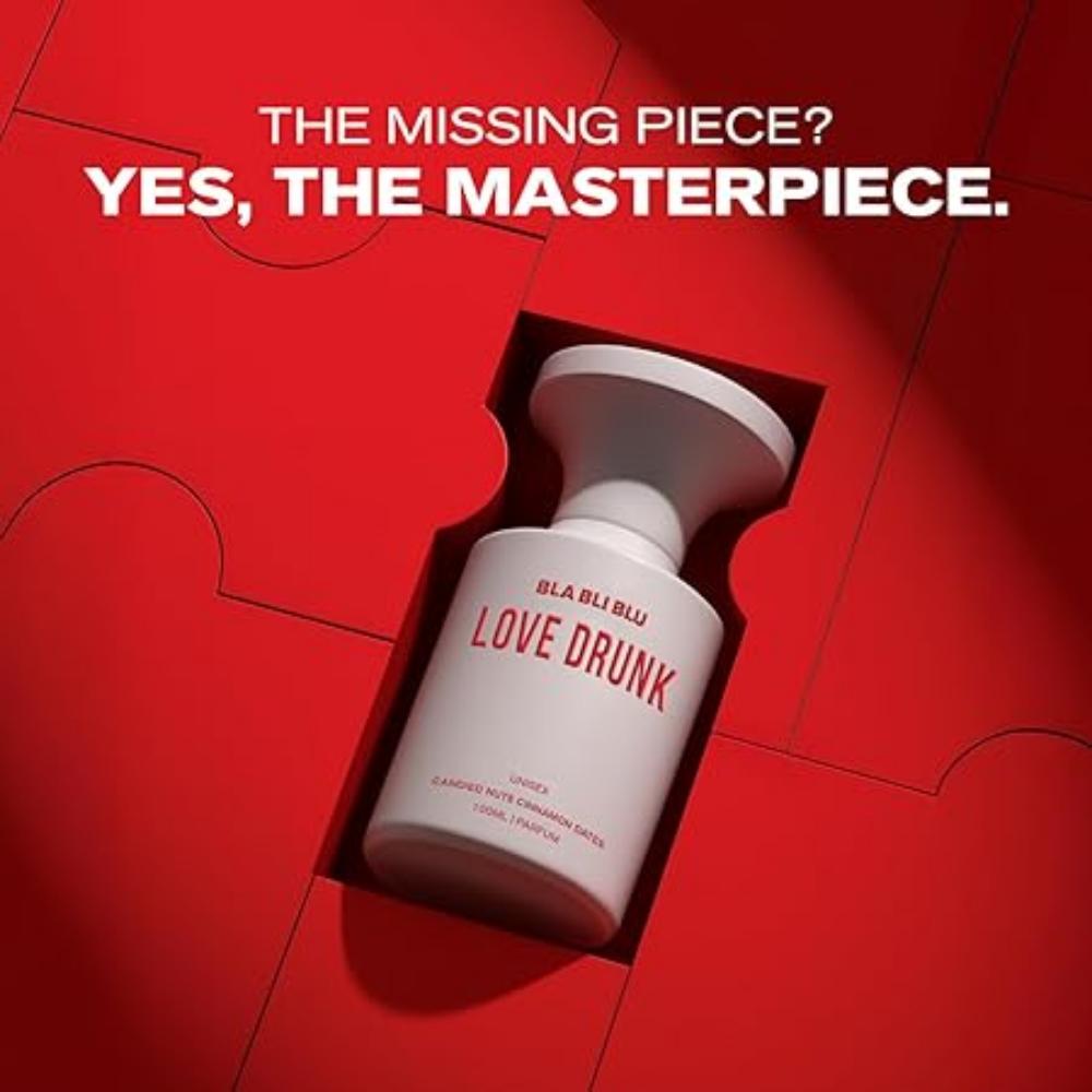 Love Drunk Unisex Perfume for Men & Women|100ml Long-Lasting |Cinnamon, Dates & Nuts Notes|