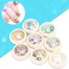 8 Colors Nail Sequins Nail Art Decoration Shining Sequins Accessory for Nail Art Salon