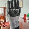 Shock-proof, Non-slip and Wear-resistant Petroleum Mechanical Gloves TPR Anti-impact and Shock-proof TPE Injection Gloves