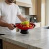 Storage Organizer Fruit Snack Tray Spherical Handle Display Plate Candy Storage Basket  Picnic