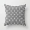 Modern Simple Gray Geometric Peach Leather Velvet Pillowcase Summer Sofa Home Office Cushion Pillowcase