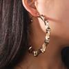 Retro Design Bamboo Joint Earrings Bamboo Texture Bamboo Pattern Earrings  Party Accessories