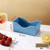 Heart-shaped Snack and Fruit Dish for Dining or Coffee Table