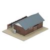 KATO N Gauge Railway Official Housing Set of 2, Complete Model 23-235, Railway Model Supplies