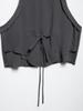 2025 Spring Women's European & American Fashion Bow Vest Top