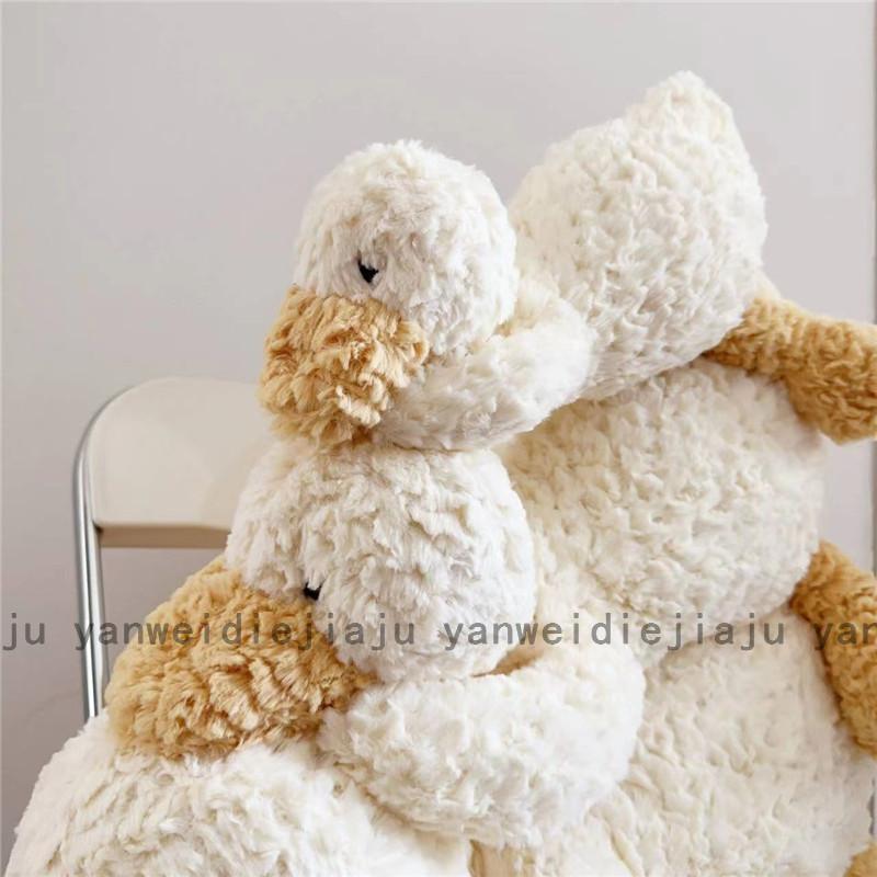 Plush Cute Duck Pillow With Soft Fabric For Kids Accessory Bedroom