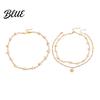 Dainty Necklace Bohemia Starfish Faux Pearl Lightweight Hypoallergenic Women Shell