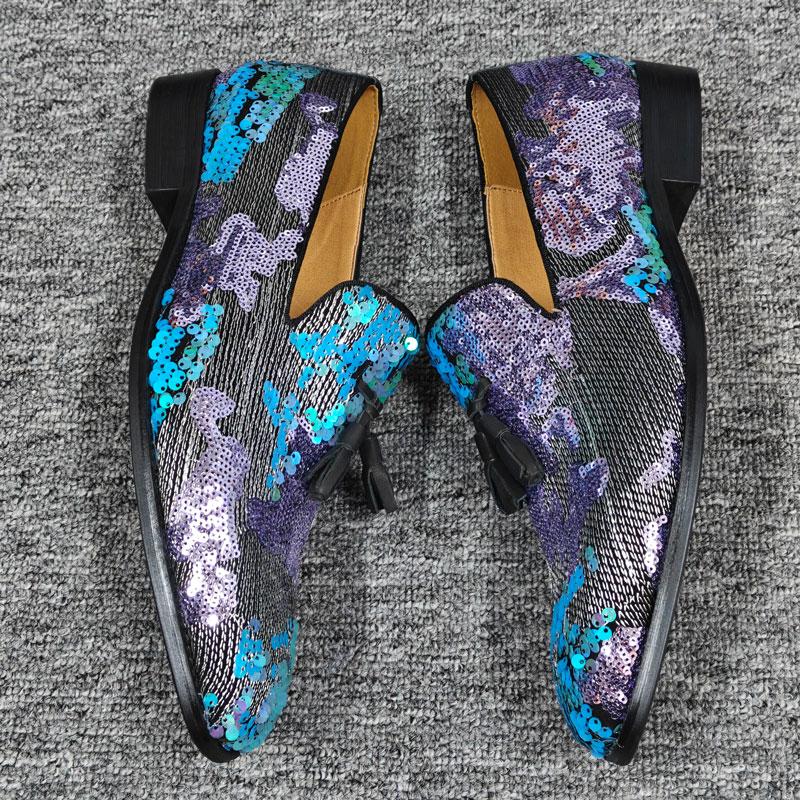 Fashion Handmade New Style Men's Shoes Fashion Party Show Occasion Leather Shoe Classic Shinning Oxford Pointed Dress Man Shoe Wholesale