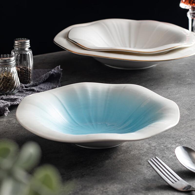 

Elegant Nordic Ceramic Deep Plate