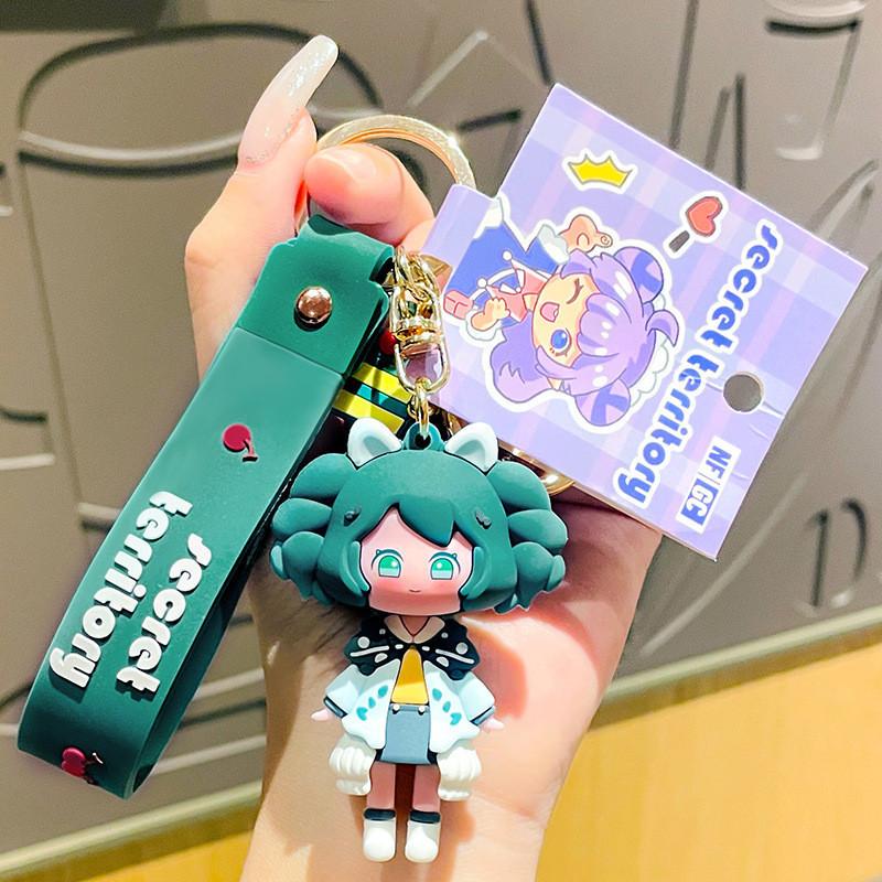 

Секретный летний брелок из ПВХ для милой девушки, идеально подходит для праздничных подарков, бизнес-промо-товаров зелёный