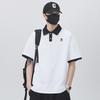 Updated Summer Thin Breathable Short-sleeved T-shirt Lapel POLO Lapel Top