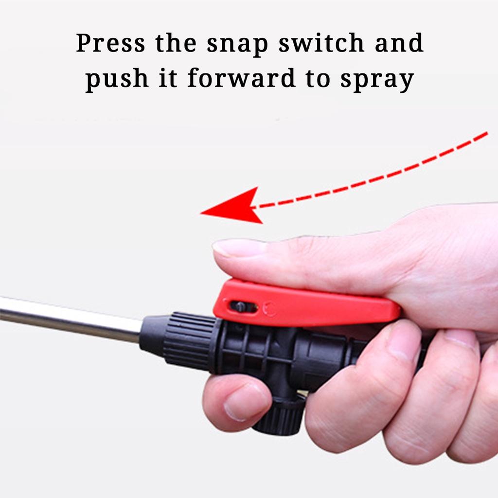 5L/8L Gardening Sprayer Shoulder Type Pressure Sprinkler Shoulder Manual Pressure Spray Bottle Plant Irrigation Watering