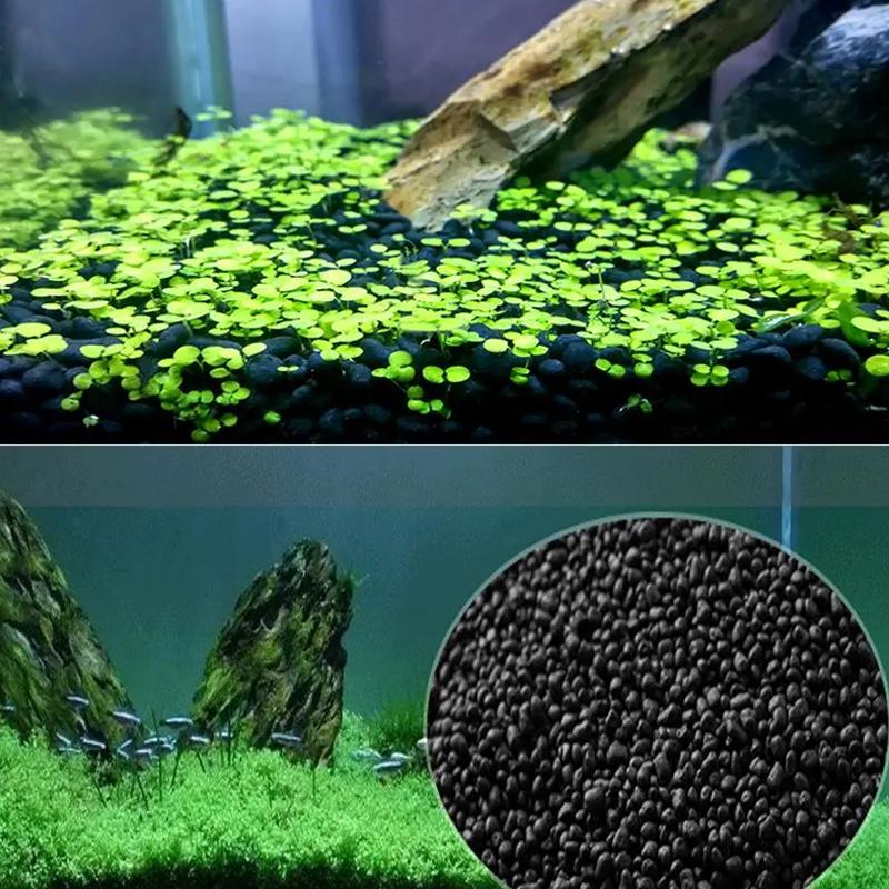 100g Schwarzer Sand Aquarium Substrat für Fischbecken Sukkulenten Vasenfüllung Topfpflanzen Blumenarrangement Bodensand
