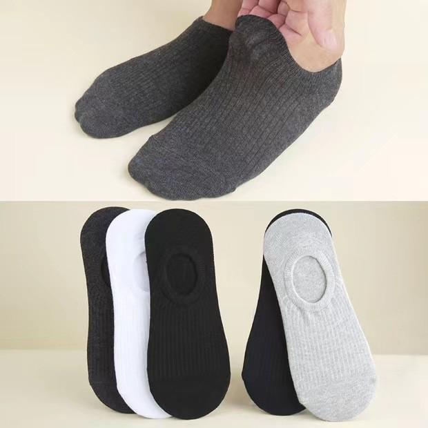 

Korean-Japanese Retro Color Block Minimalist Spring/Summer Women’s Thin No-Show Non-Slip Socks