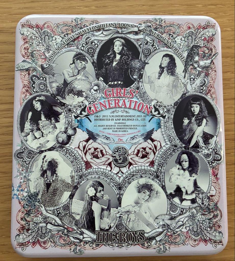[USED] Girls' Generation Korean release Girls' Generation CD 3 pieces