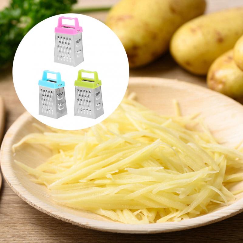 Tools For Grating Ginger Mini Box Plastic Slice 6pcs
