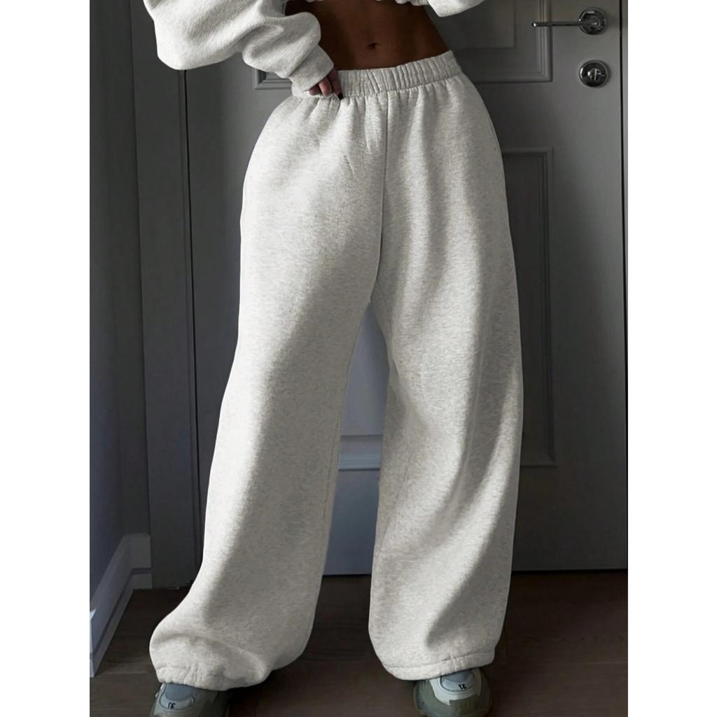 Høst- og vinterdameklær Mote Langermet Sport og Fritid Hettegenser Sett Todelt Sett