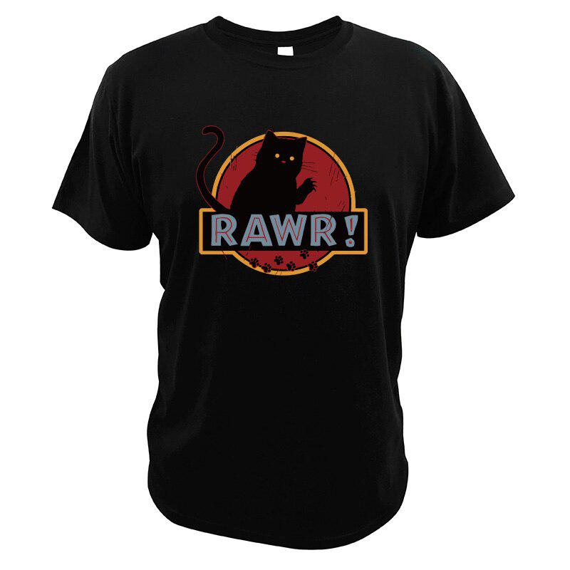 Buy Funny T Shirt Rawr Cat Cool Tee 