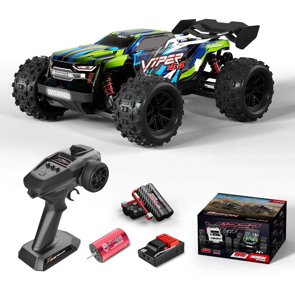 Cool Stuff Toy Car Funny Gift-70km/h High-speed 4WD Rc Cars for Adults,1:16 Full Scale Off-road Monster Truck,Remote Control Car