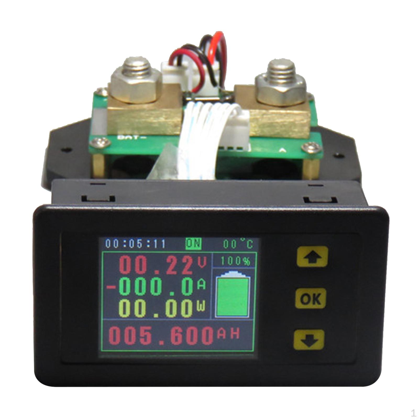 

00a Voltage Current Watt Power Capacity Lcd 500V 100A