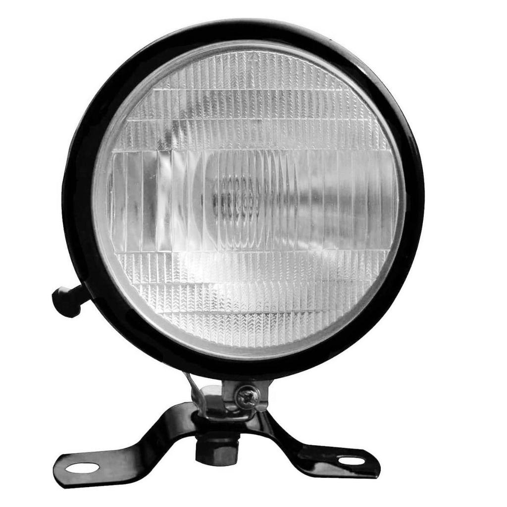 Universal Plow Light 12V Tractor Work Light with Switch Black | Suitable for Massey Ferguson, Mahindra, Tafe, Ford, Sonalika