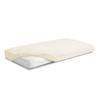 Terry Fitted Sheet with Elastic Classic 60x120x10 Cream