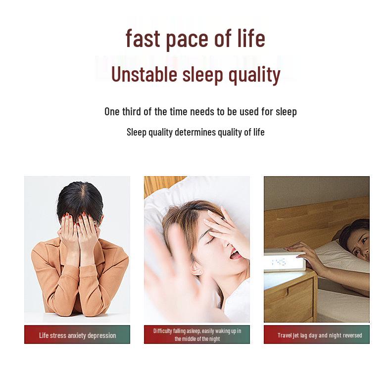 Smart Handheld Microcurrent Sleep Aid Device for Fast and Easy Sleep