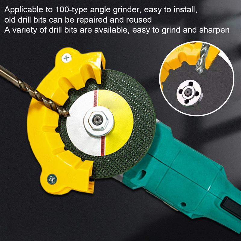 Drill Bit Grinding Attachment Drill Bit Sharpening Guide Tool Angle Grinder Drill Bit Grinding Drill Bits Tool Drill Sharpener