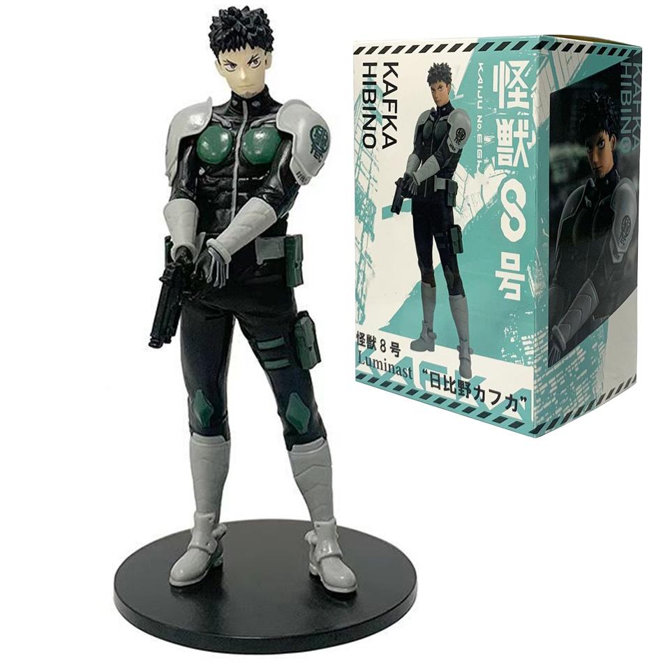 Amine Kaiju No. 8 Figure, Kafka, Hibino, Mina Ashiro Skeleton, Creative Pvc Model Toys Kids Action Statue, Doll Gifts, In Stock
