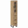 Highboard Artisan Oak 34.5 x 34 x 180 cm Particleboard