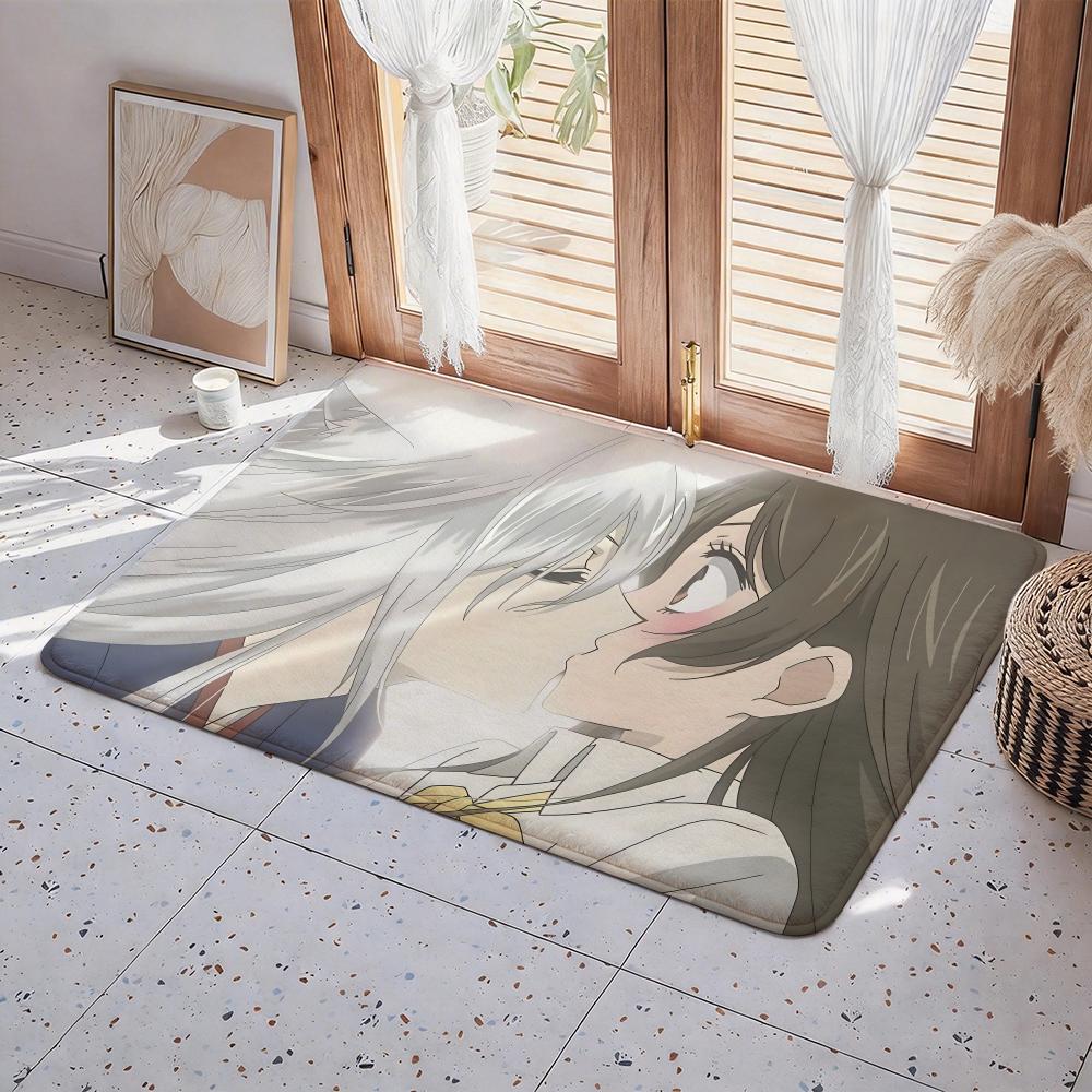 Anime Love K Kamisama K Kiss Floor Mat Eco Flannel Doormat Non Slip Odorless Indoor Floor Rug Soft Short Plush Home Mat