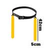 Sports Flag Football Webbing Waist Flag Bright Color Adjustable Competition Training Pvc American Soccer Waist Flag For Sports