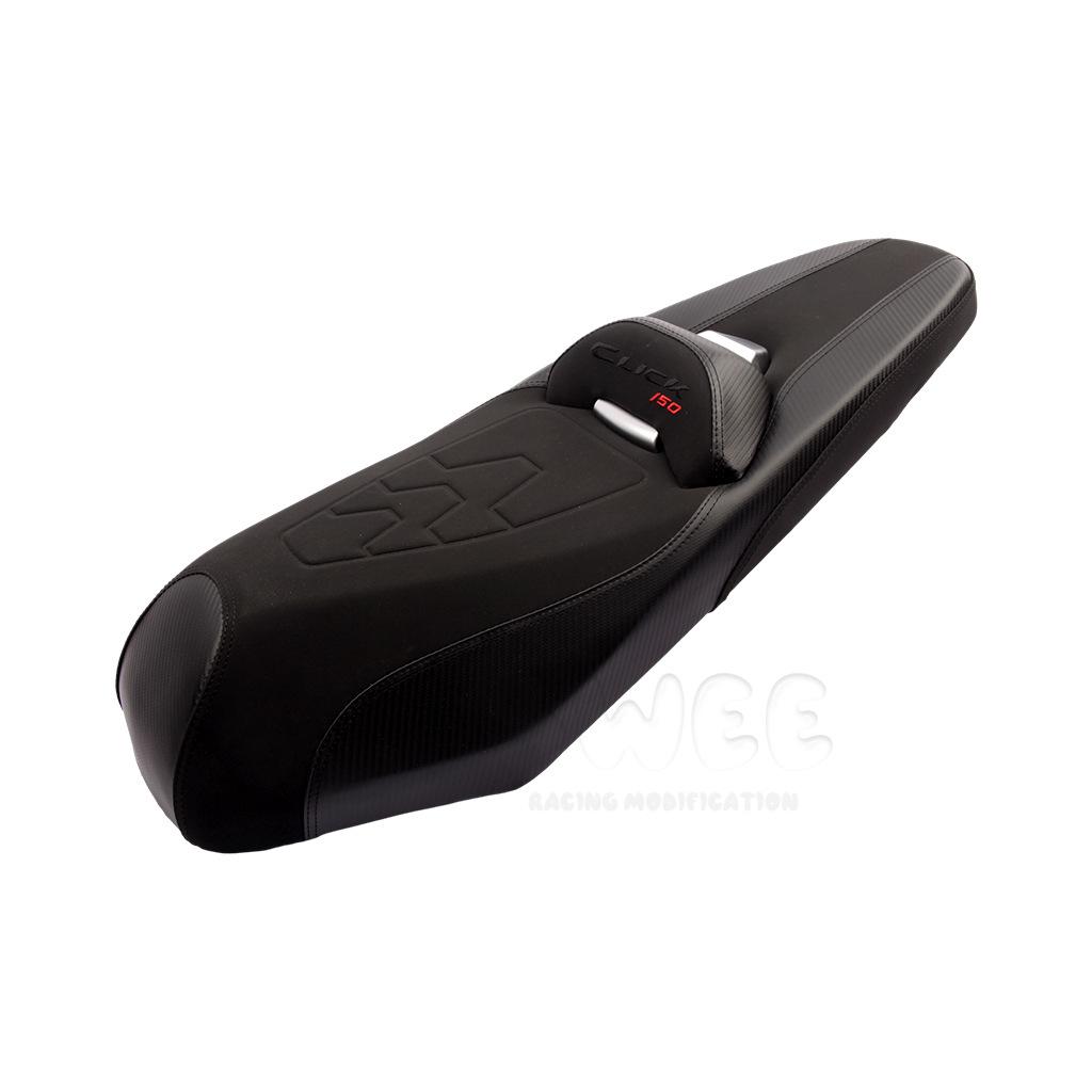 Gruppo Sella Honda Click 150/125 con Schienalino Morbido e Cuscino