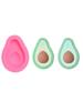Stereo Avocado Ornament Crafts Silicone Mold Epoxy Jewelry Mold Resin Casting Pendant Mold Suitable for  Crafts