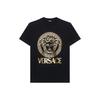 Versace חולצת טריקו מכותנה 1011861-1A14053-2BI10