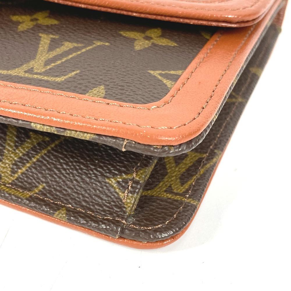 Louis Vuitton M51812 Monogram Pochette Dam PM Backpack Pouch Clutch Bag