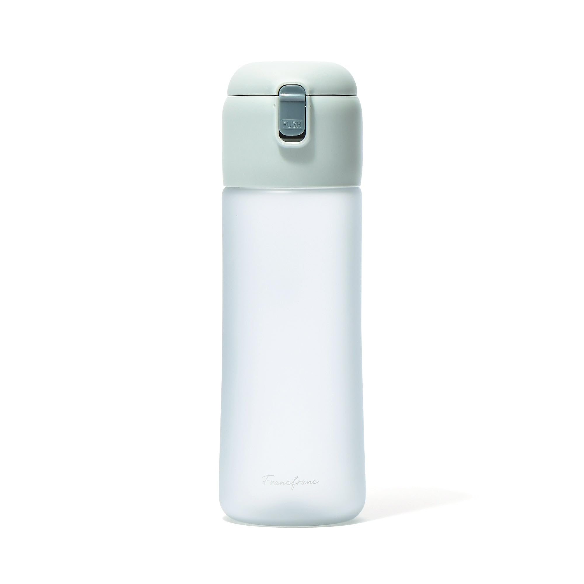 

Franc Franc One-Touch Clear Bottle, Green, Water Bottle, My Bottle, Drink Bottle, Water Bottle with Strap
