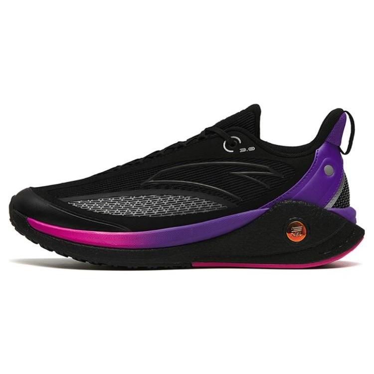 ANTA C37 3.0 Black Purple Pink Men s 912315537-3 EU 42