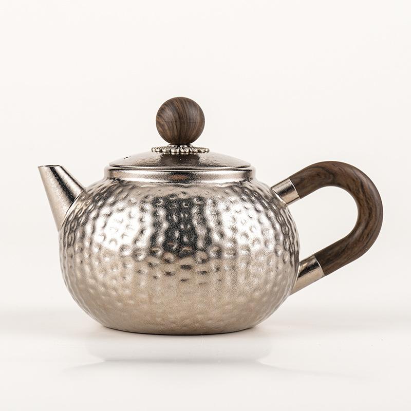 New pure titanium teapot household large-capacity teapot Kung Fu tea set light luxury anti-scalding enterprise business thank you gift