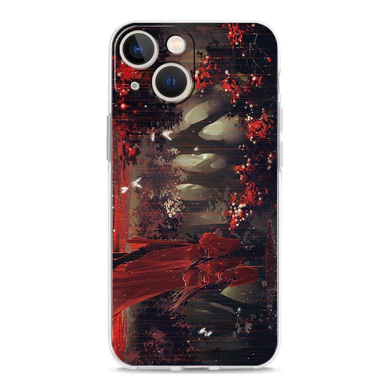 

Роскошный прозрачный чехол для телефона TGCF Heaven Official s Blessing для iPhone 14 13 12 11 Pro Max XS X XR SE 7 8 Plus, прозрачный чехол из ТПУ iPhone 13