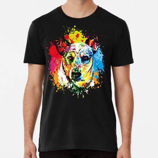 Australian cattle dog watercolor TShirt Made in Australia Unisex T-Shirt M