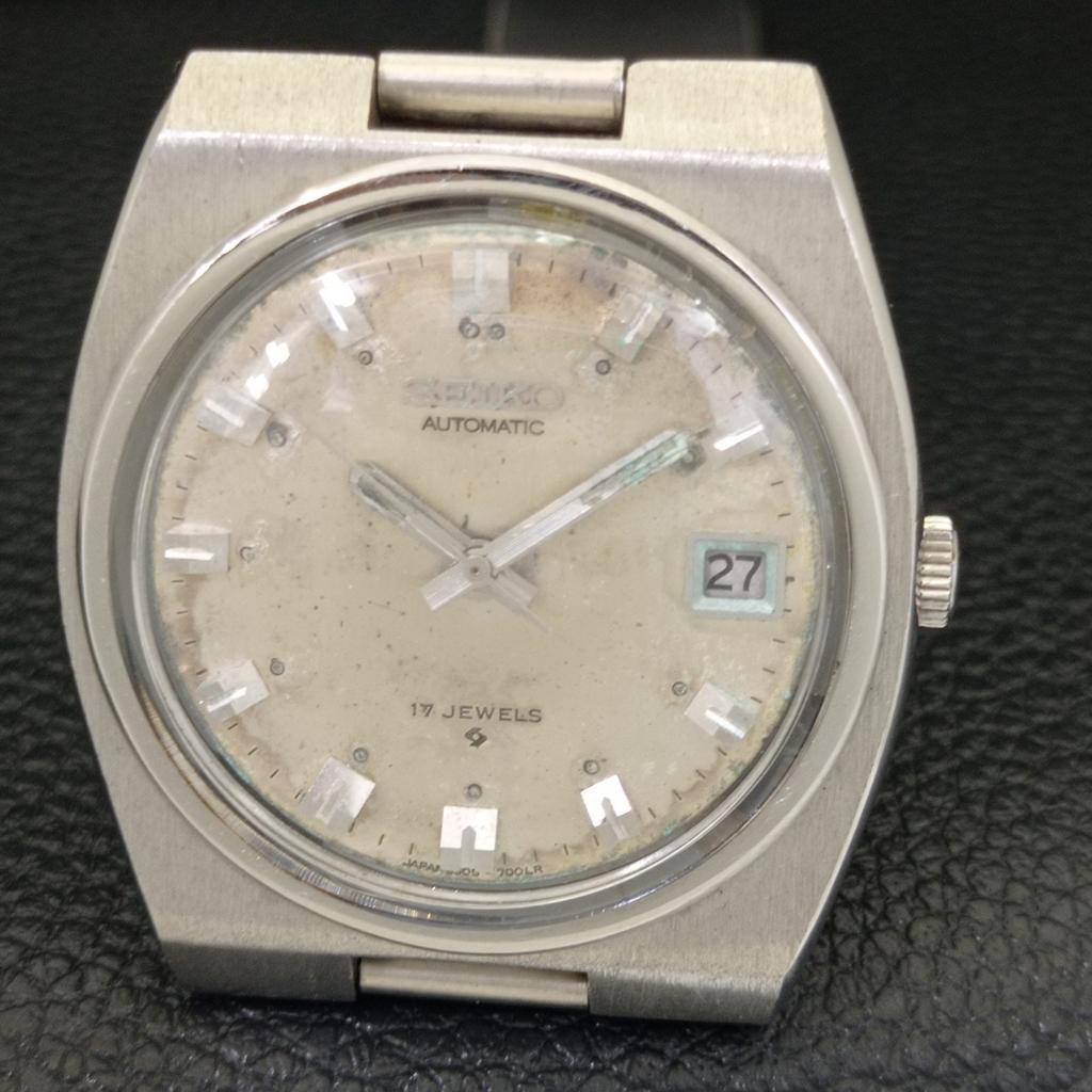 GENUINE VINTAGE SEIKO AUTOMATIC JAPAN MENS 6309A ORIGINAL DIAL WATCH a702316-5 R124-a702316