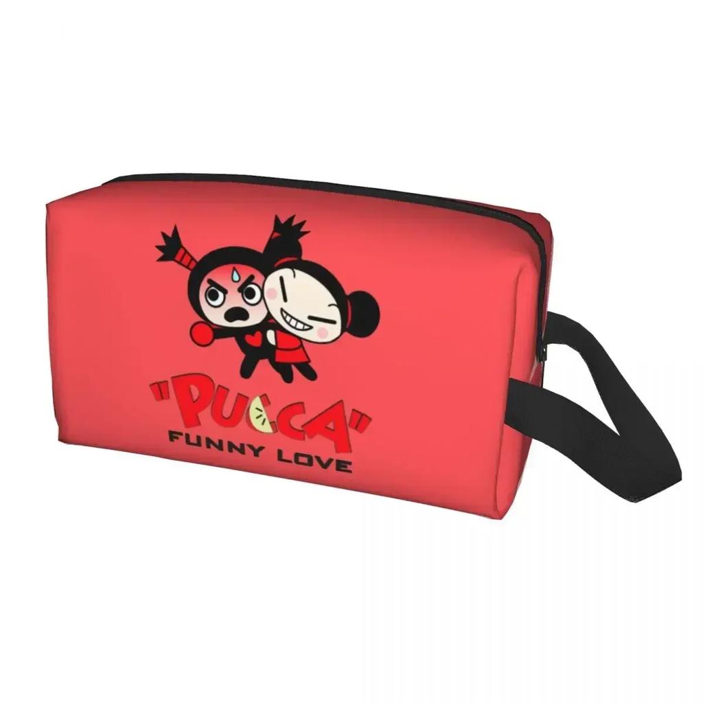 Pucca Kulturtasche Damen Make-up Kosmetik Organizer Damen Beauty Aufbewahrung Dopp Kit Etui