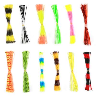 600 Stränge Weiches Silikon-Köder-Garn Zubehör für DIY Spinnerbaits Jig-Köder