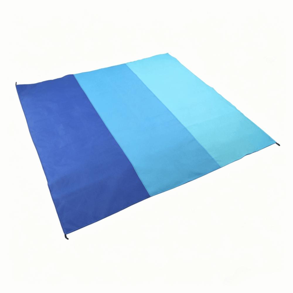 Polyester Fabric Picnic Mat Blue Outdoor Mat Quick Dry Beach Blanket  Picnics