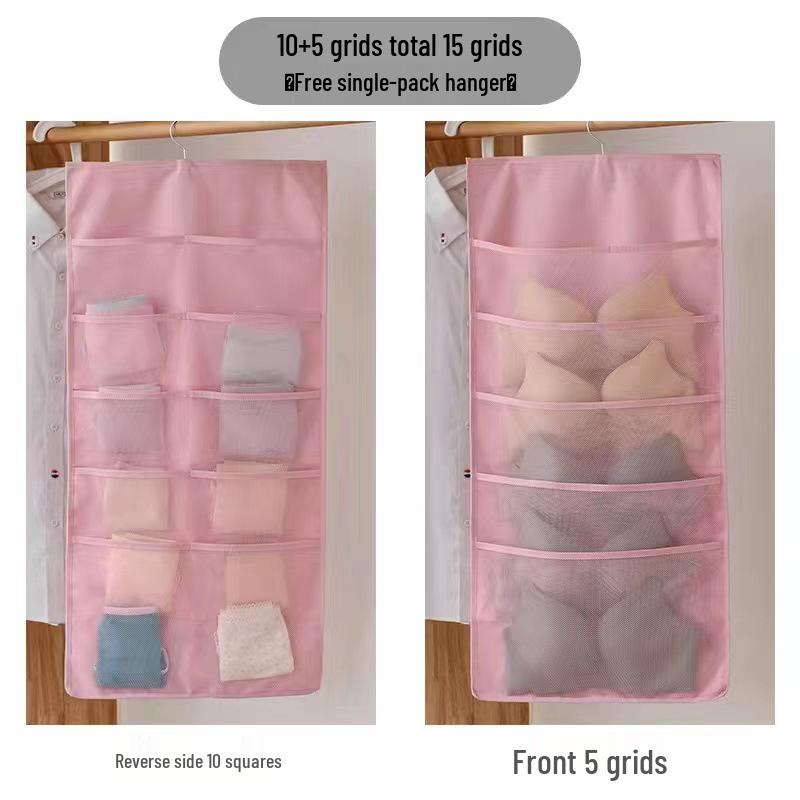 Double-Sided Hanging Bra & Underwear Organizer