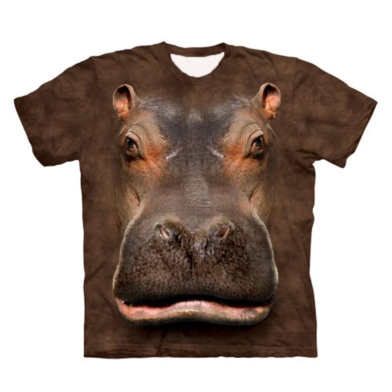 Tiger Animal 3D Print T-Shirts Men Women Fashion Hip Hop Short Sleeve T Shirt Oversized Tees Harajuku Male Tops Man Clothing