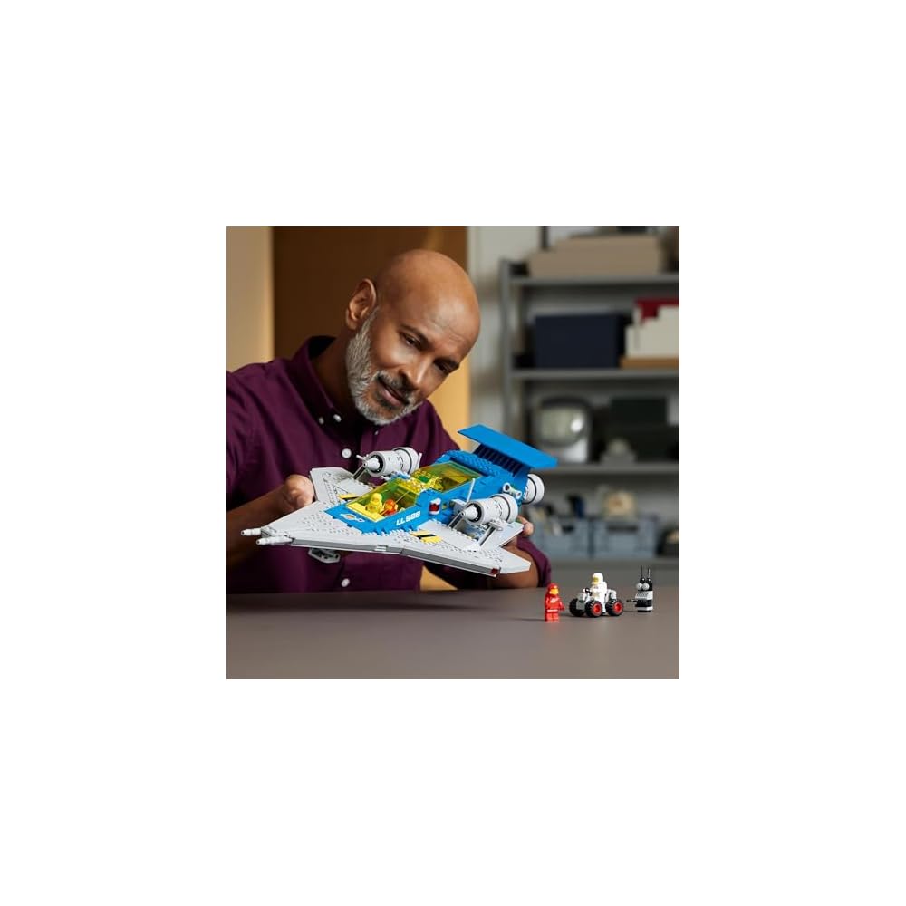 LEGO Galaxy Exploration Team 10497 Building Blocks Toy Space Airplane for Kids and Adults