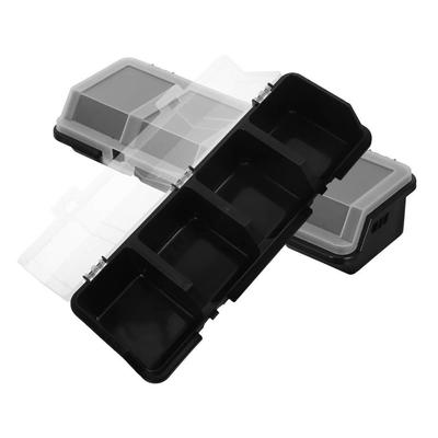 Multi-Compartment Parts Storage Box Large Capacity Beveled Screw Organizer Boxs Hardware Accessories Screw Organizer