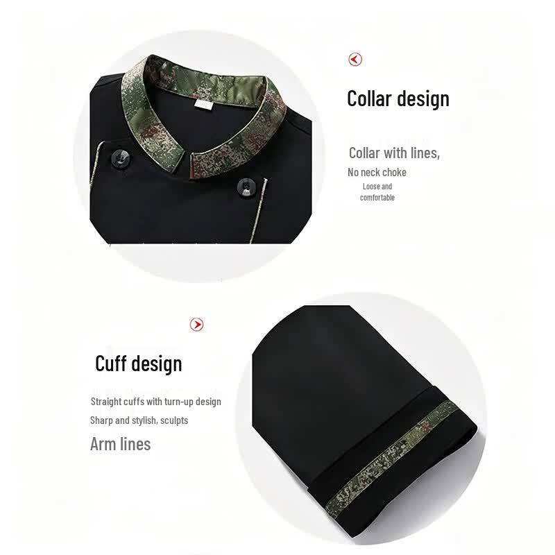 Shiyi Outdoor Camouflage Cook Uniform Set